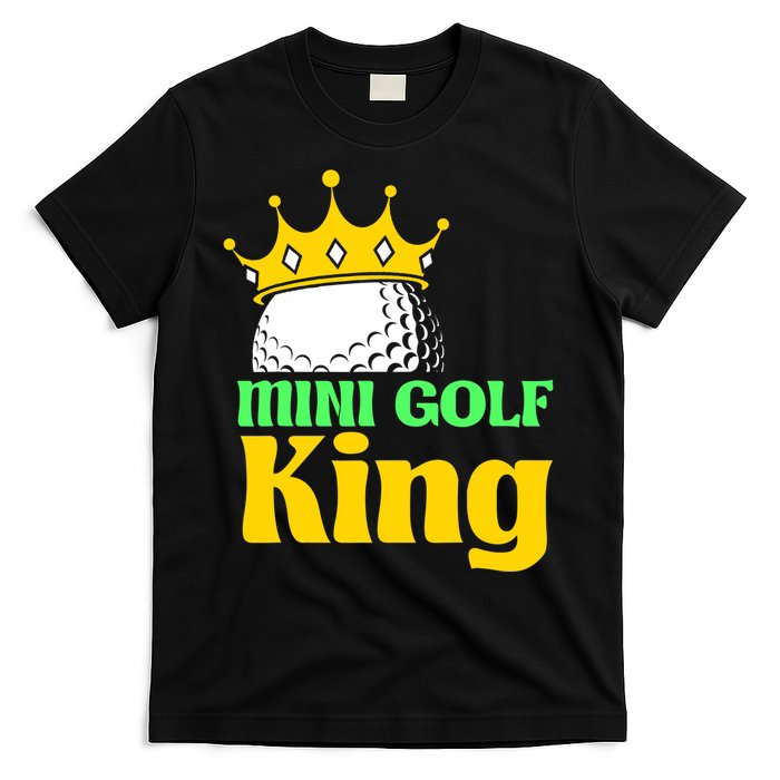 Mini Golf King Funny Mini Golf Player T-Shirt