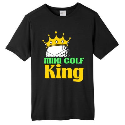 Mini Golf King Funny Mini Golf Player Tall Fusion ChromaSoft Performance T-Shirt