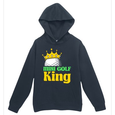 Mini Golf King Funny Mini Golf Player Urban Pullover Hoodie