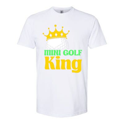 Mini Golf King Funny Mini Golf Player Softstyle CVC T-Shirt