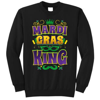 Mardi Gras King Fun Parade Mardi Gras Carnival Costume Party Sweatshirt