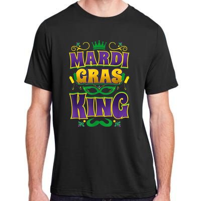 Mardi Gras King Fun Parade Mardi Gras Carnival Costume Party Adult ChromaSoft Performance T-Shirt