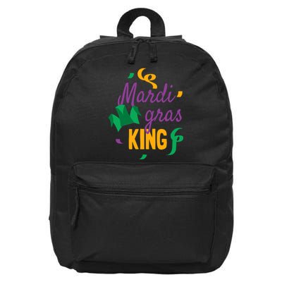 Mardi Gras King 16 in Basic Backpack