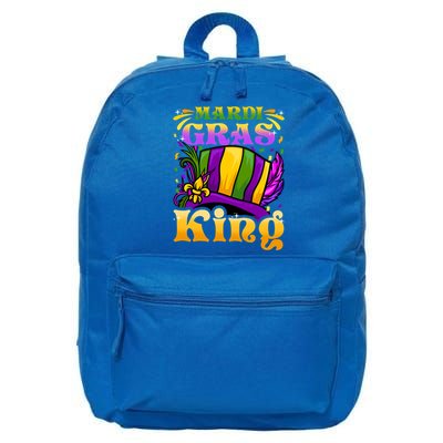 Mardi Gras King Gift Fun Parade Mardi Gras Party Gift Cool Gift 16 in Basic Backpack