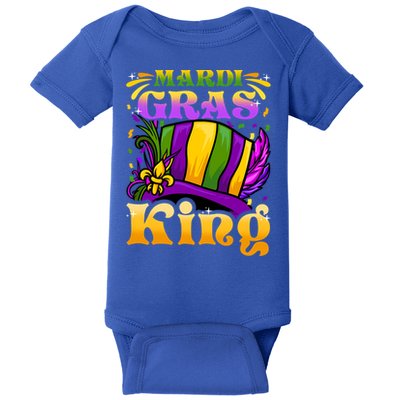 Mardi Gras King Gift Fun Parade Mardi Gras Party Gift Cool Gift Baby Bodysuit