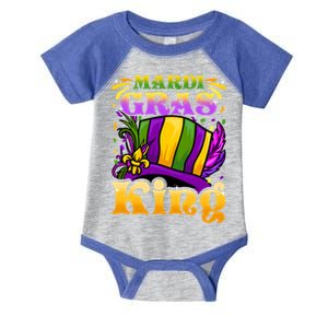 Mardi Gras King Gift Fun Parade Mardi Gras Party Gift Cool Gift Infant Baby Jersey Bodysuit