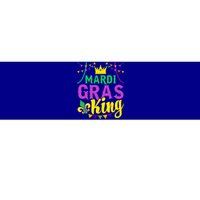 Mardi Gras King Funny Mardi Gras Festival Party Cute Gift Bumper Sticker