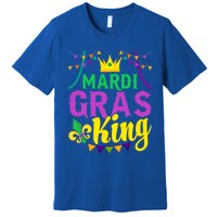 Mardi Gras King Funny Mardi Gras Festival Party Cute Gift Premium T-Shirt