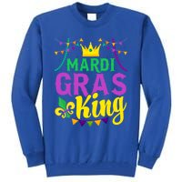 Mardi Gras King Funny Mardi Gras Festival Party Cute Gift Tall Sweatshirt