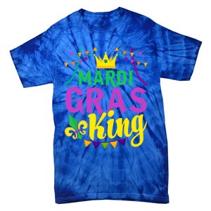 Mardi Gras King Funny Mardi Gras Festival Party Cute Gift Tie-Dye T-Shirt