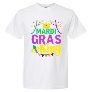 Mardi Gras King Funny Mardi Gras Festival Party Cute Gift Garment-Dyed Heavyweight T-Shirt