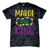 Mardi Gras King Tie-Dye T-Shirt