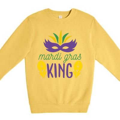 Mardi Gras King Premium Crewneck Sweatshirt