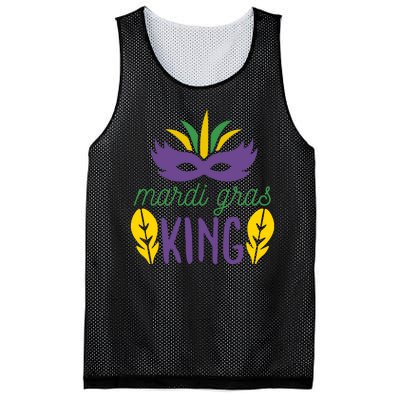 Mardi Gras King Mesh Reversible Basketball Jersey Tank