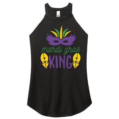 Mardi Gras King Women’s Perfect Tri Rocker Tank