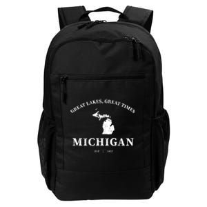 Michigan Great Lakes Great Times Daily Commute Backpack