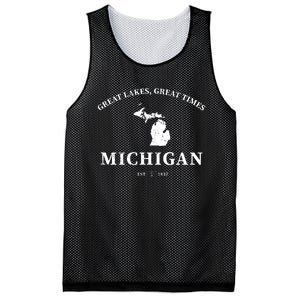 Michigan Great Lakes Great Times Mesh Reversible Basketball Jersey Tank