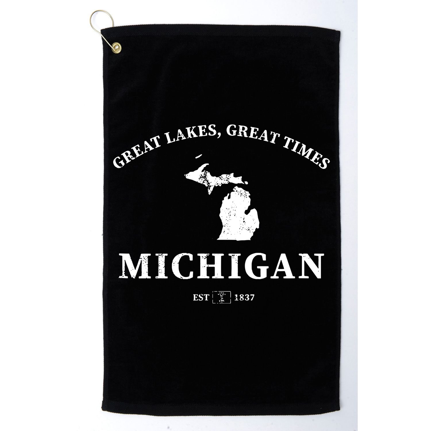 Michigan Great Lakes Great Times Golf Towel