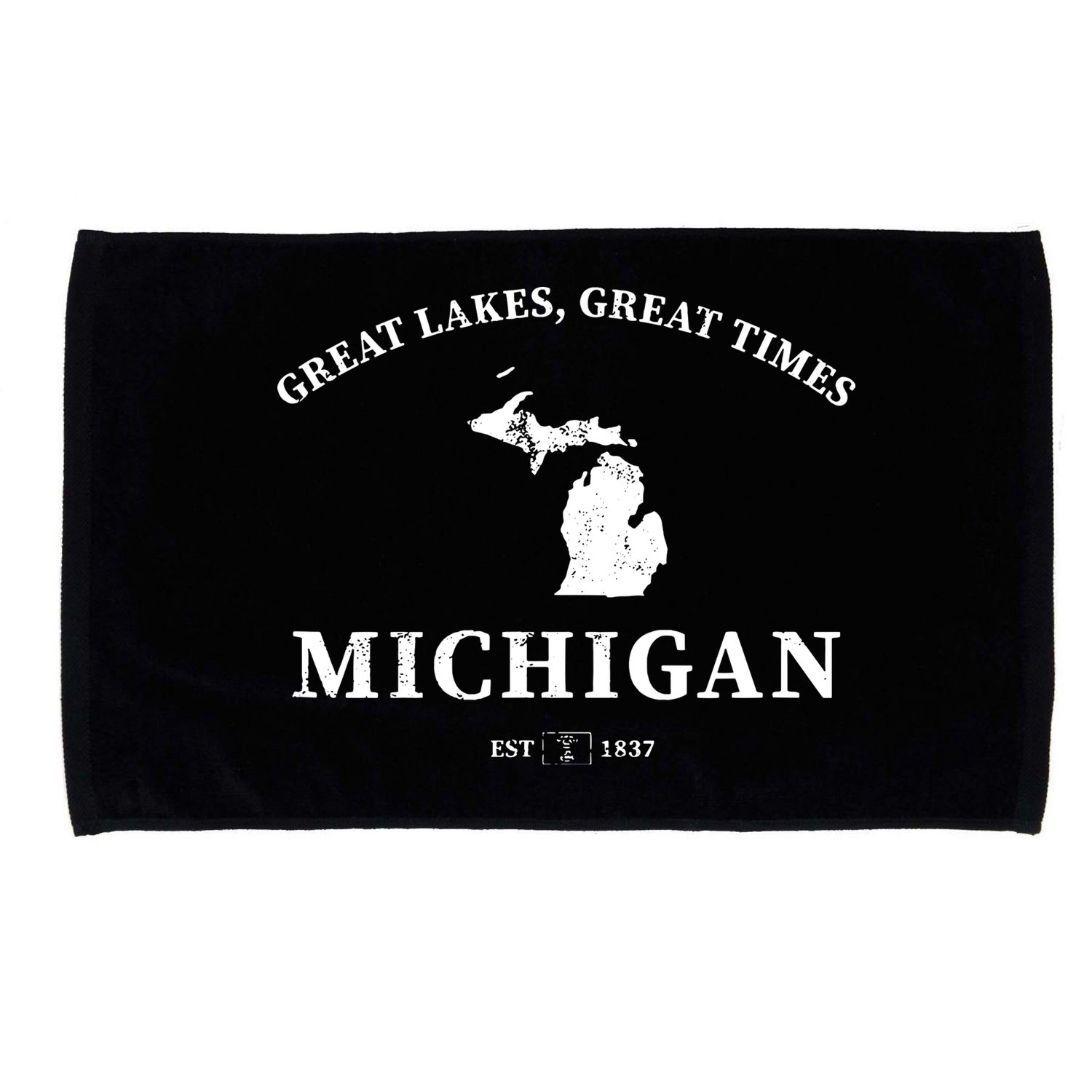 Michigan Great Lakes Great Times Microfiber Hand Towel