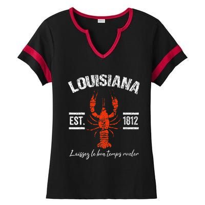 Mardi Gras Louisiana Crawfish Tee New Orleans Men Women Gift Ladies Halftime Notch Neck Tee