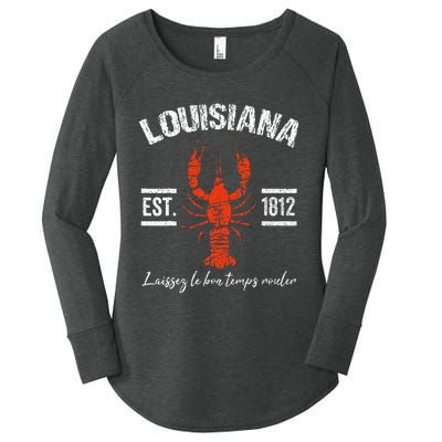 Mardi Gras Louisiana Crawfish Tee New Orleans Men Women Gift Women's Perfect Tri Tunic Long Sleeve Shirt