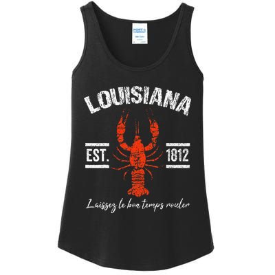 Mardi Gras Louisiana Crawfish Tee New Orleans Men Women Gift Ladies Essential Tank