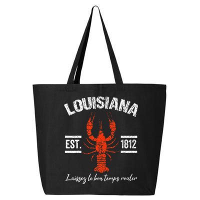 Mardi Gras Louisiana Crawfish Tee New Orleans Men Women Gift 25L Jumbo Tote