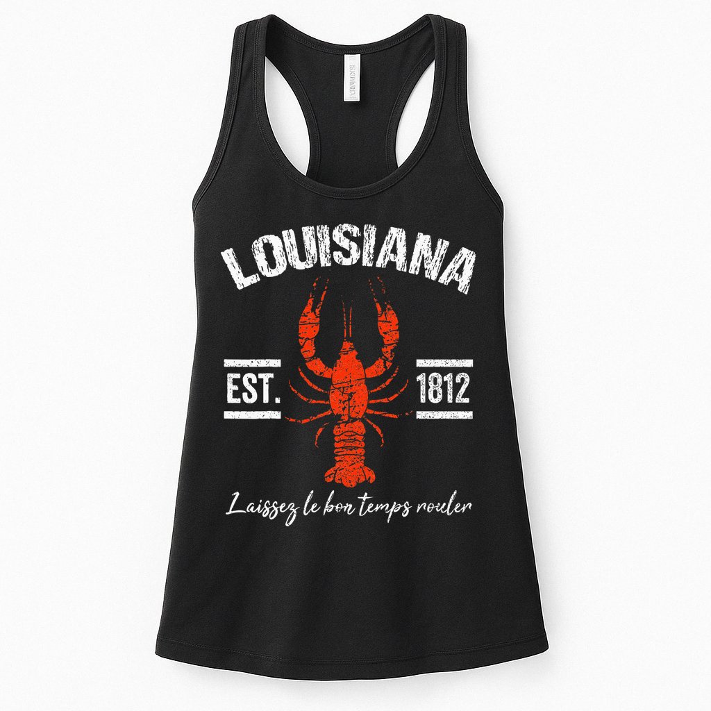 Mardi Gras Louisiana Crawfish Tee New Orleans Men Women Gift Womens Tank Top