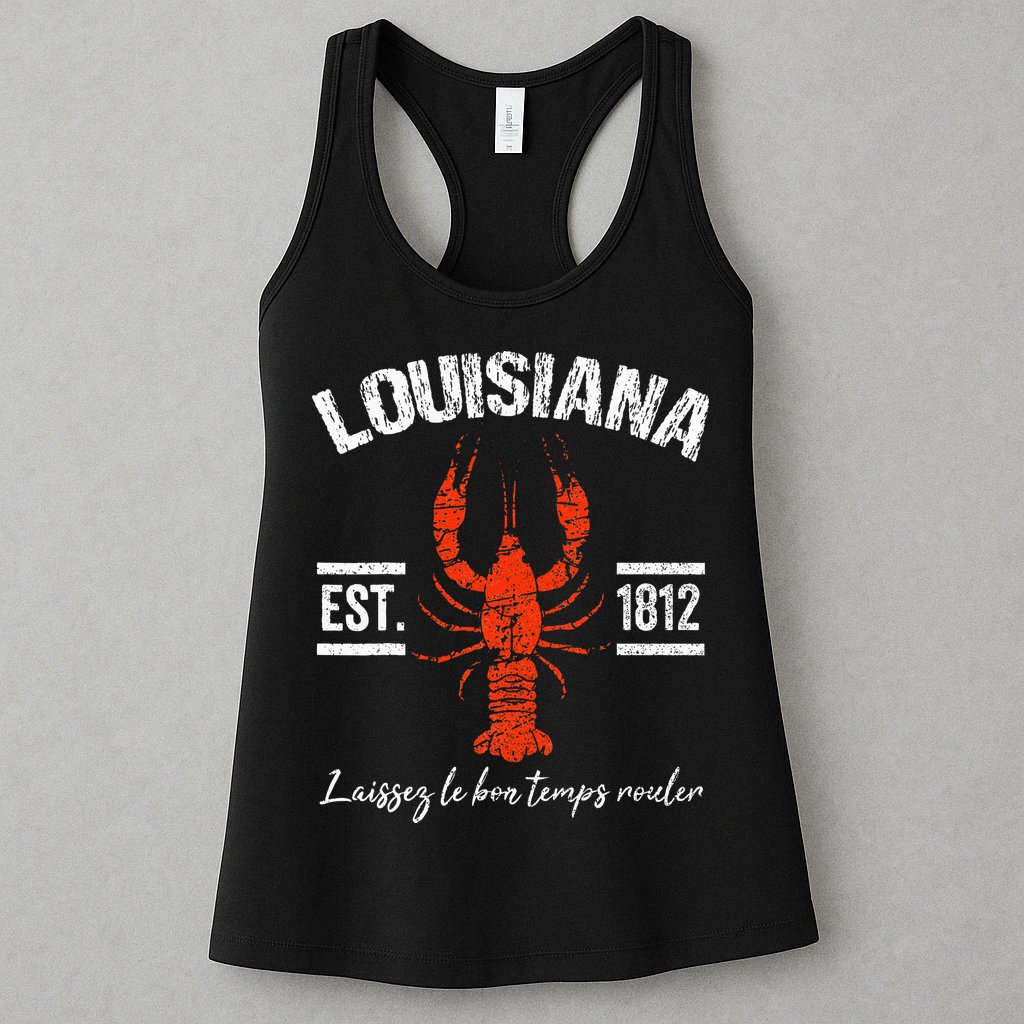 Mardi Gras Louisiana Crawfish Tee New Orleans Men Women Gift Womens Tank Top
