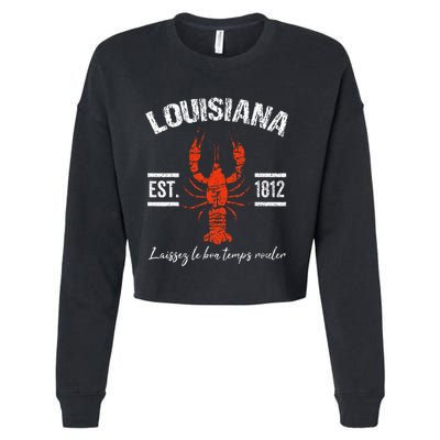 Mardi Gras Louisiana Crawfish Tee New Orleans Men Women Gift Cropped Pullover Crew