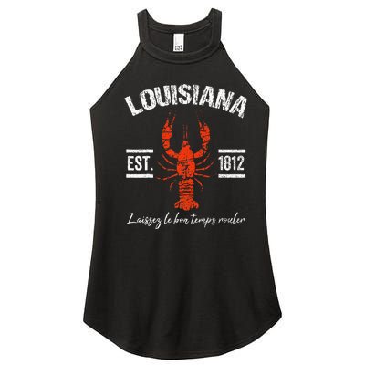 Mardi Gras Louisiana Crawfish Tee New Orleans Men Women Gift Women's Perfect Tri Rocker Tank