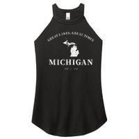 Michigan Great Lakes Great Times Women's Perfect Tri Rocker Tank