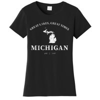 Michigan Great Lakes Great Times Women's T-Shirt