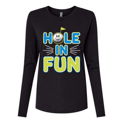 Mini Golf Lover Puttputt Fun Miniature Golf Adventures Womens Cotton Relaxed Long Sleeve T-Shirt