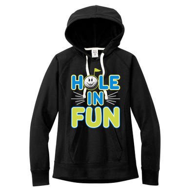 Mini Golf Lover Puttputt Fun Miniature Golf Adventures Women's Fleece Hoodie