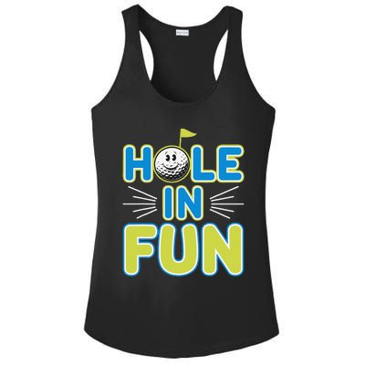 Mini Golf Lover Puttputt Fun Miniature Golf Adventures Ladies PosiCharge Competitor Racerback Tank