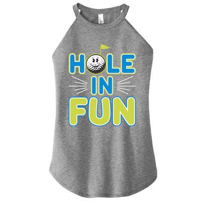 Mini Golf Lover Puttputt Fun Miniature Golf Adventures Women's Perfect Tri Rocker Tank