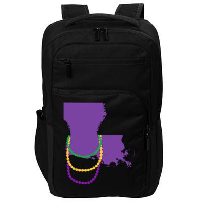 Mardi Gras Louisiana Impact Tech Backpack