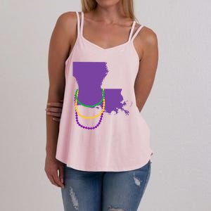 Mardi Gras Louisiana Women's Strappy Tank