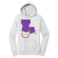 Mardi Gras Louisiana Women's Pullover Hoodie