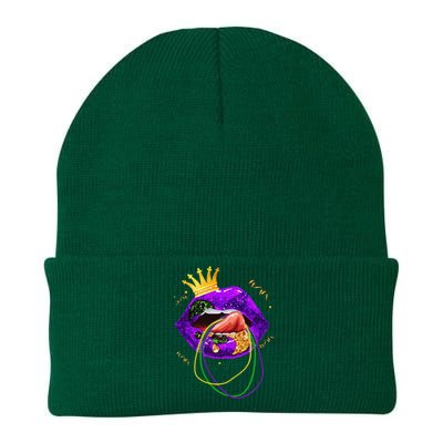 Mardi Gras Lips Queen Carnival Costume Knit Cap Winter Beanie