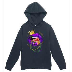 Mardi Gras Lips Queen Carnival Costume Urban Pullover Hoodie