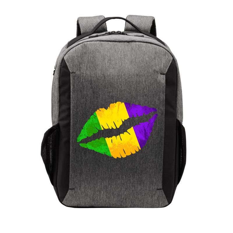 Mardi Gras Lips Design Vector Backpack