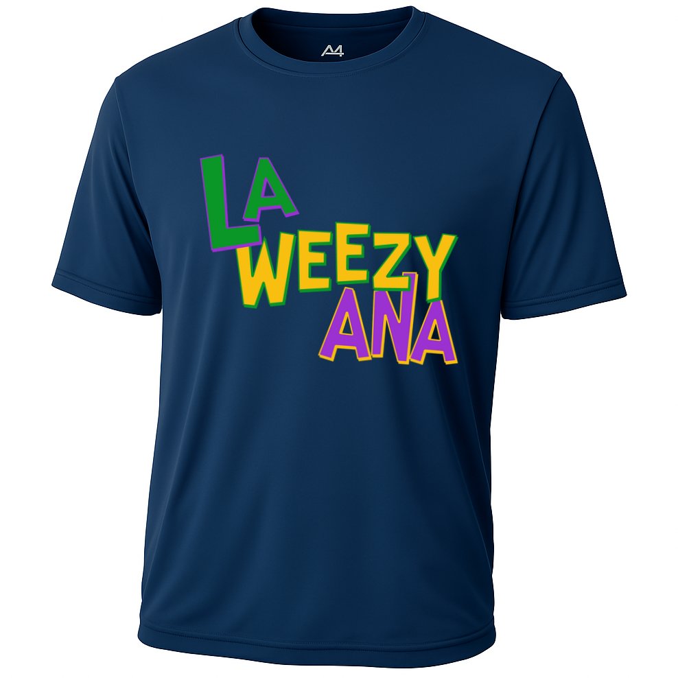 Mardi Gras La Weezy Ana Cooling Performance Crew T-Shirt