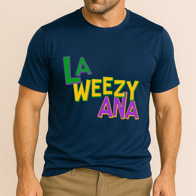 Mardi Gras La Weezy Ana Cooling Performance Crew T-Shirt