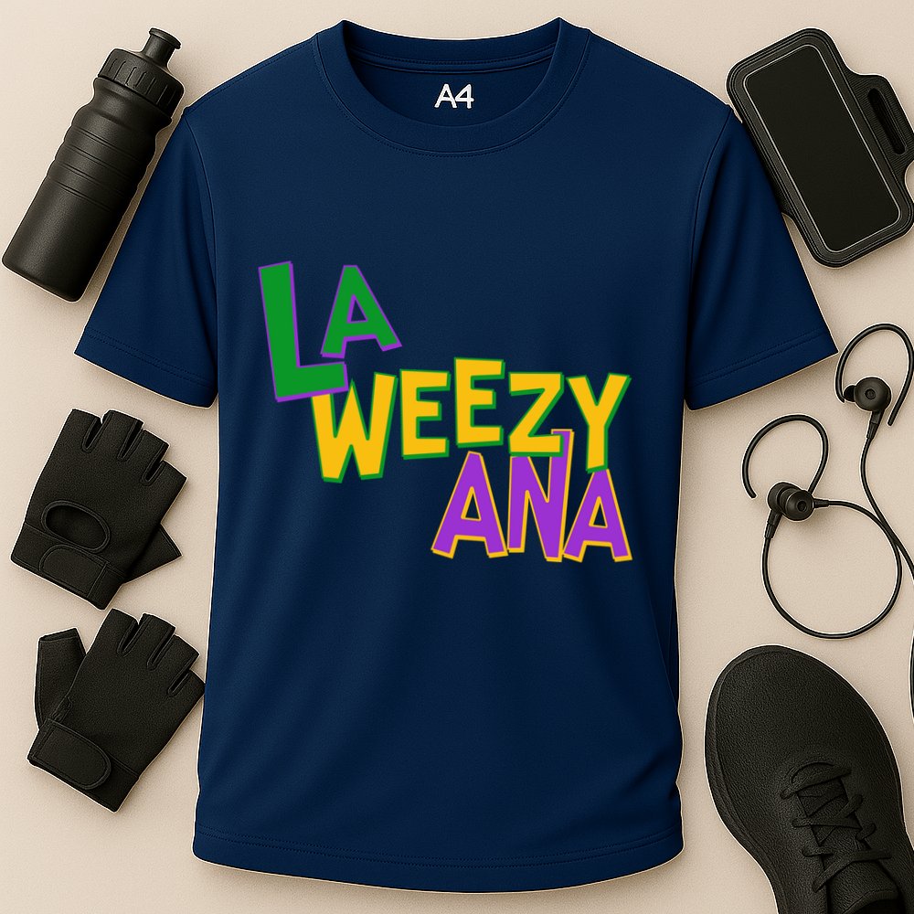 Mardi Gras La Weezy Ana Cooling Performance Crew T-Shirt