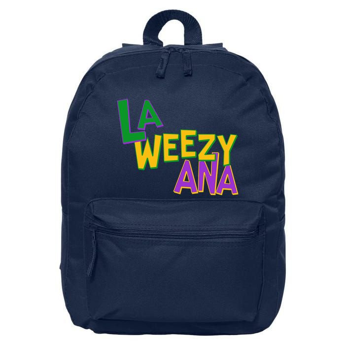 Mardi Gras La Weezy Ana 16 in Basic Backpack