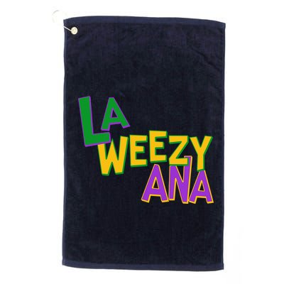 Mardi Gras La Weezy Ana Golf Towel