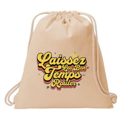 Mardi Gras Let The Goodtimes Laissez Les Bon Temps Rouler Drawstring Bag