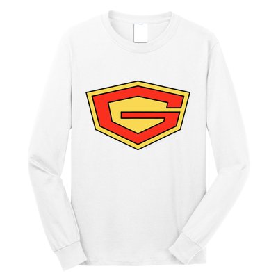 Manga Gatchaman Logo Gatchaman Long Sleeve Shirt